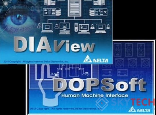 Phần mềm vận hành DOPSoft của DElta Electronics