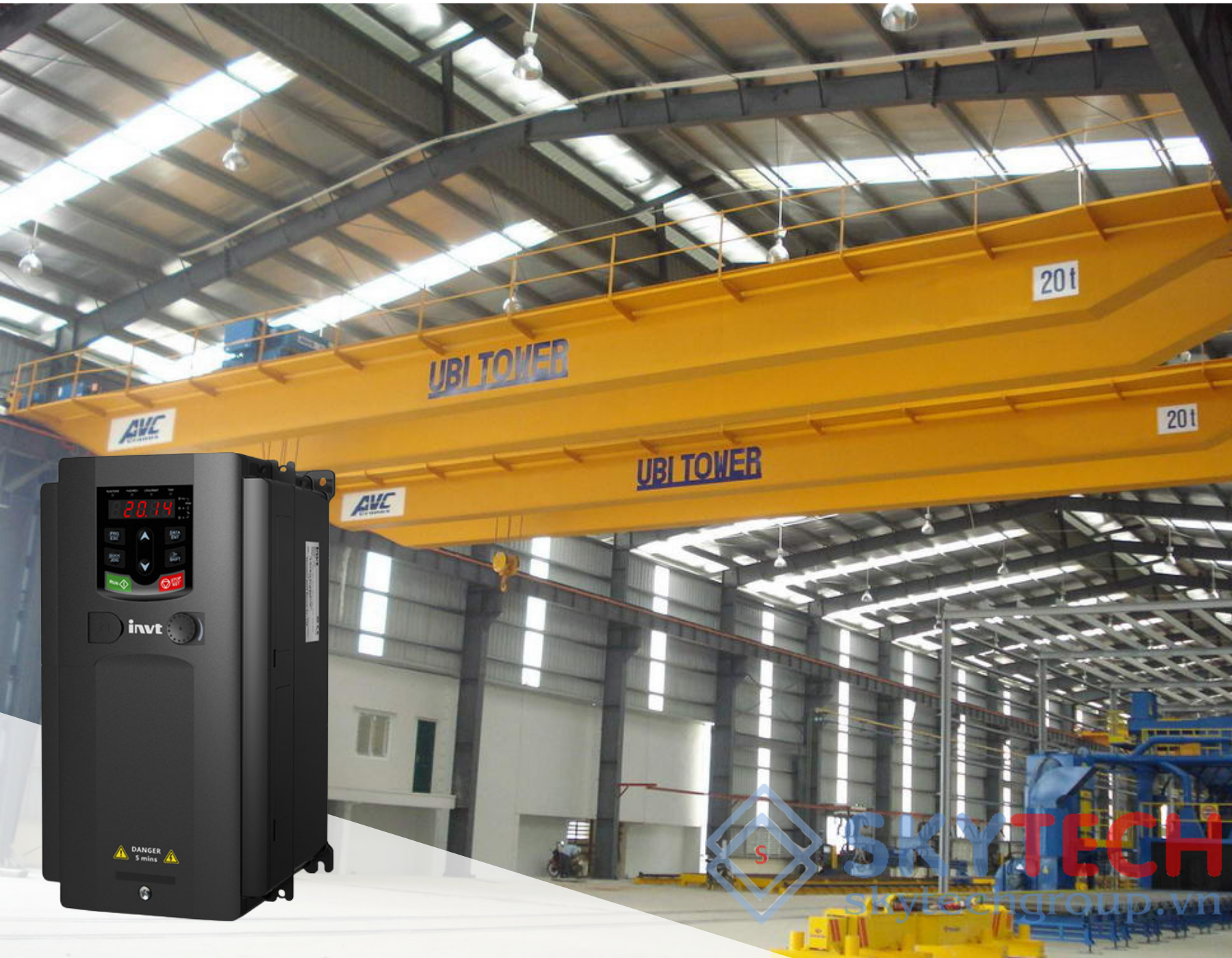 Ứng dụng của biến tần trong công nghiệp sản xuất 1