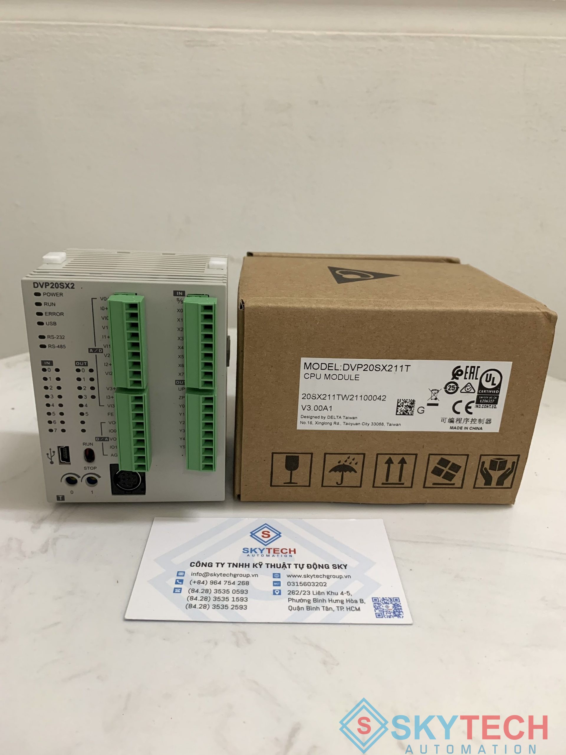 Delta DVP20SX211T - Bộ Lập Trình PLC 3 Delta DVP20SX211T - Bộ Lập Trình PLC 6