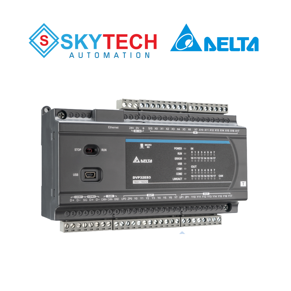 Delta DVP48ES300T - Bộ Lập Trình PLC 4