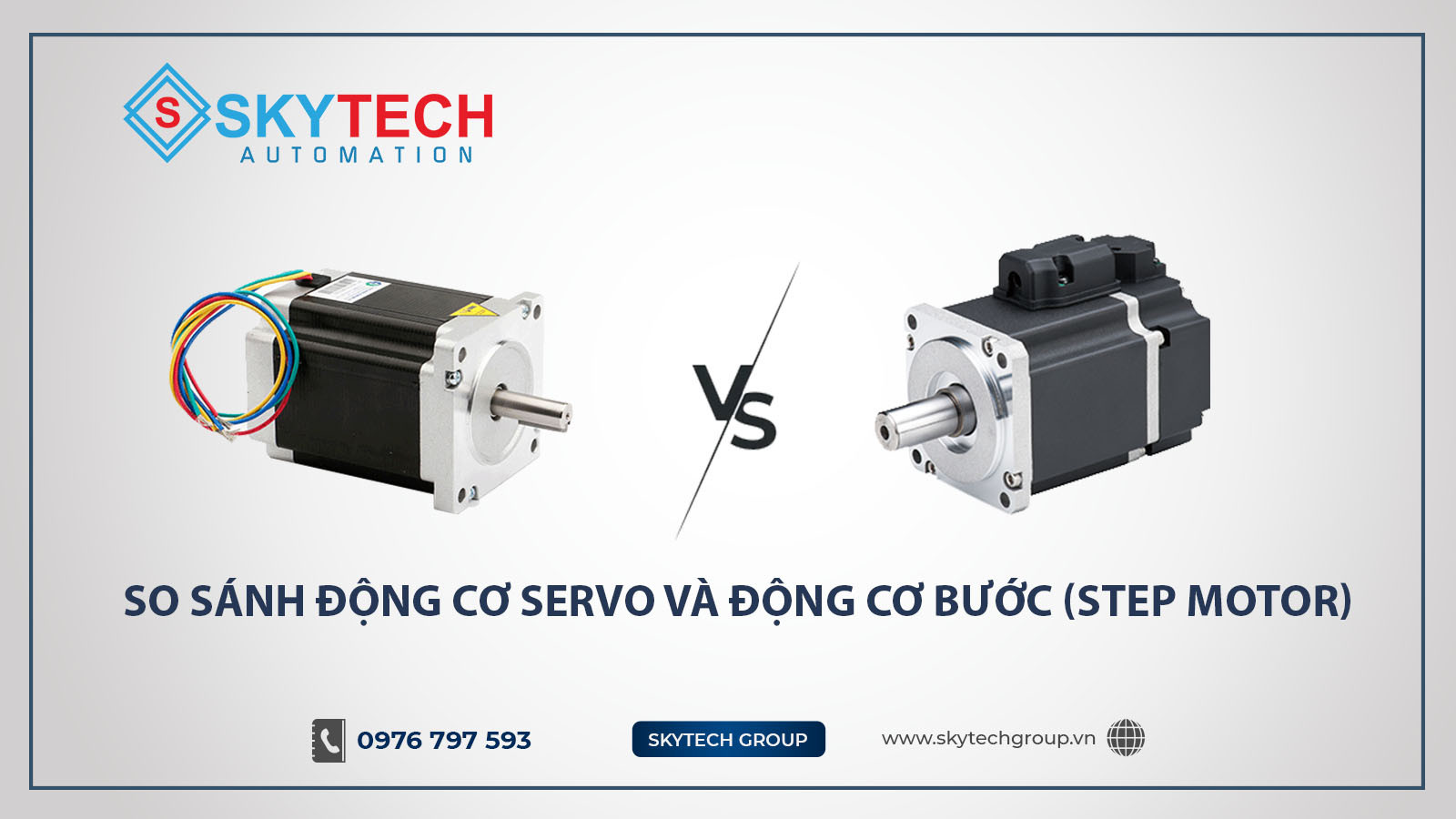 SO SÁNH ĐỘNG CƠ SERVO VÀ ĐỘNG CƠ BƯỚC (STEP MOTOR) 1